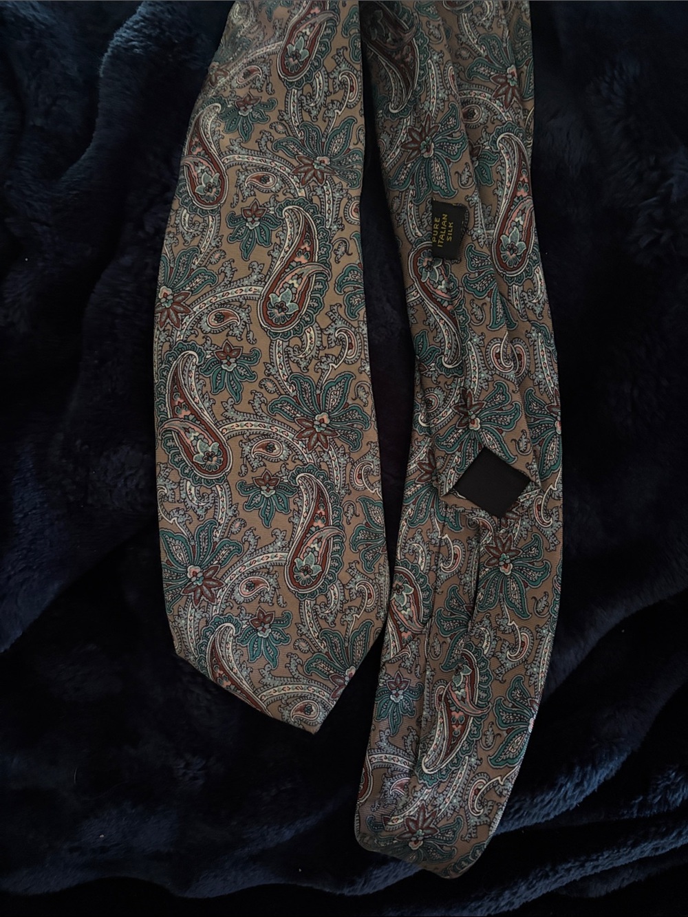 Vintage Rich’s Department Store 100% Pure Italian Silk Tie